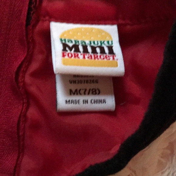 Girls Red Holiday Dress - M 7/8 - Picture 6 of 6